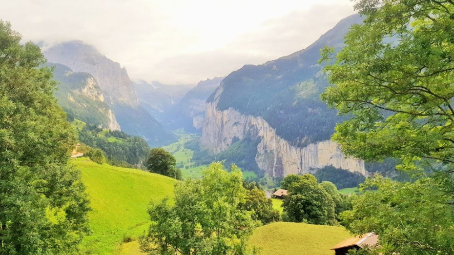 Nearing Wengen