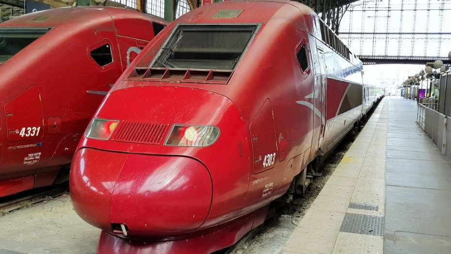 How to take the train journey from Paris to Brussels