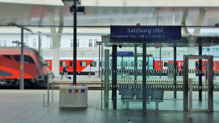 How to take the train journey from Vienna to Salzburg