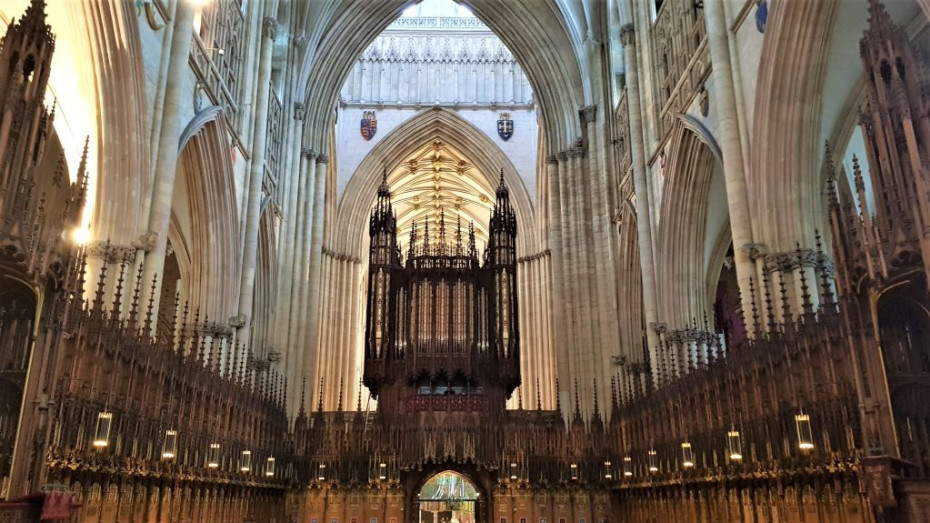 The Minster's stunning interior is a highlight of any visit to York