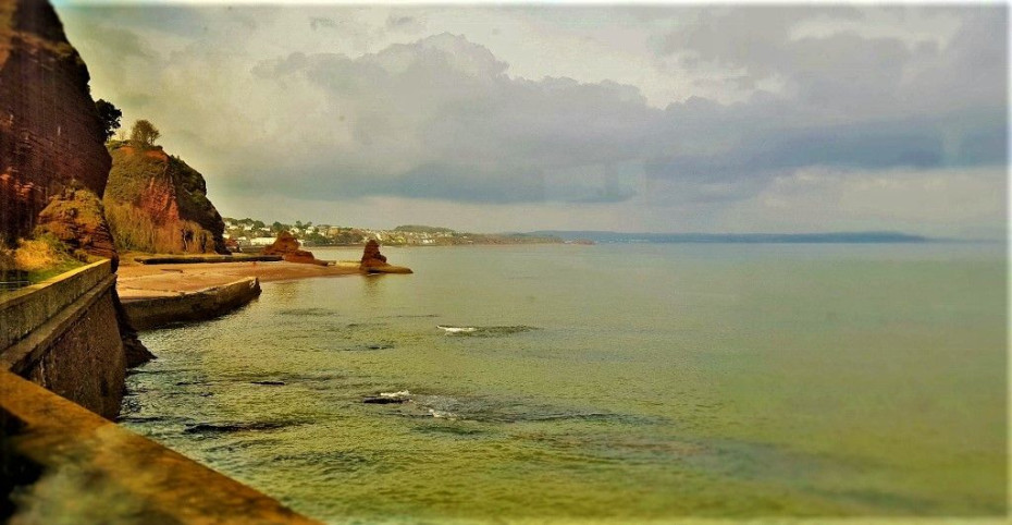 The journey highlight, the south Devon Coast