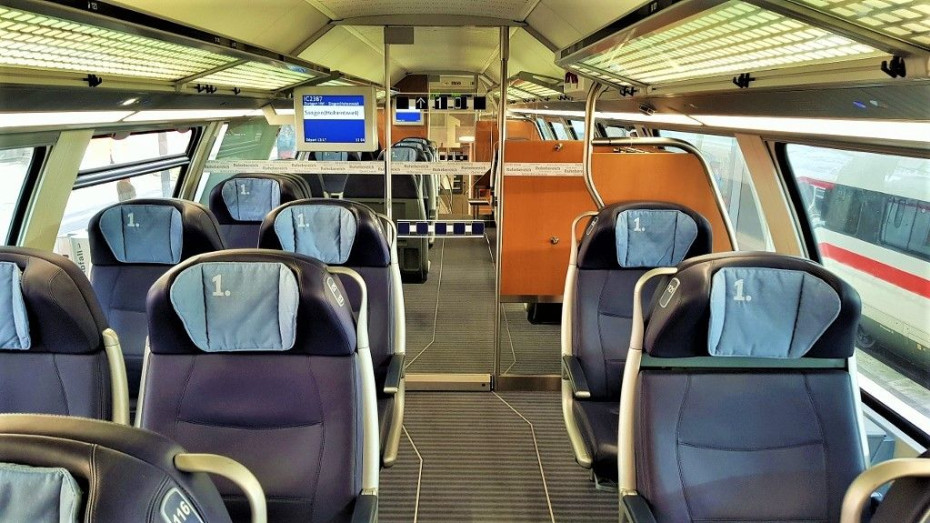 The benefits of travel in first class on European trains