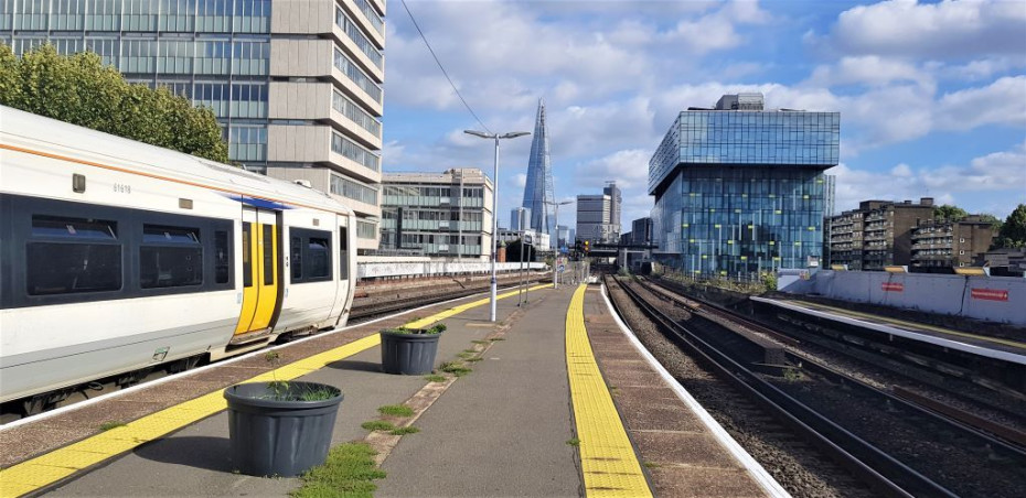 Taking the train from Waterloo (East) to London Bride is easier than the Underground