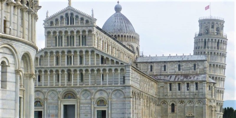 Pisa on a dash around Europe by train