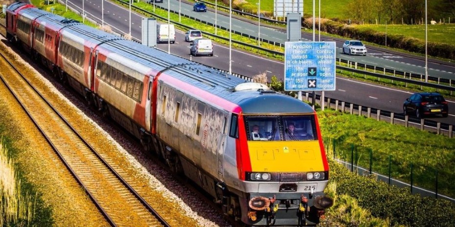 A Premier train operated by Transport For Wales