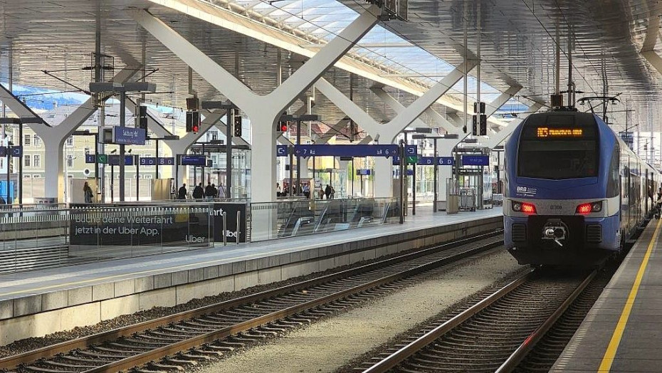 in Salzburg Hbf