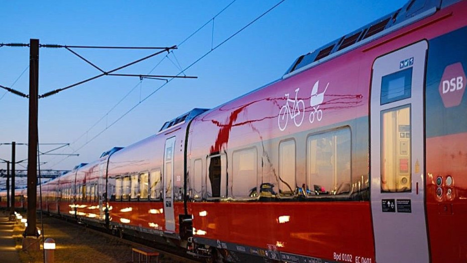 The trains which are now used on the Copenhagen to Hamburg route