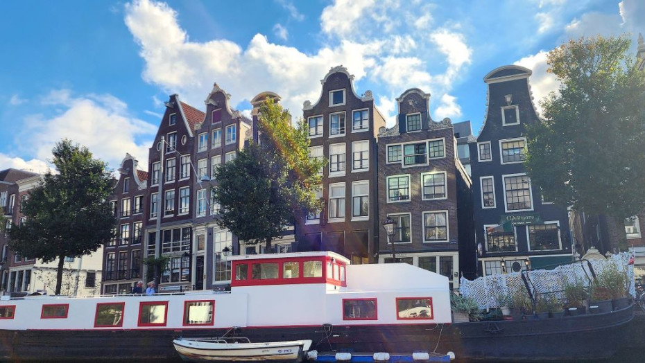 by train to Amsterdam