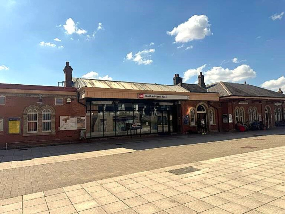 the station in Stratford-upon-Avon