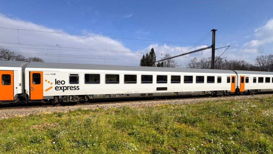 The train which Leo Express is operating on its Germany to Poland route