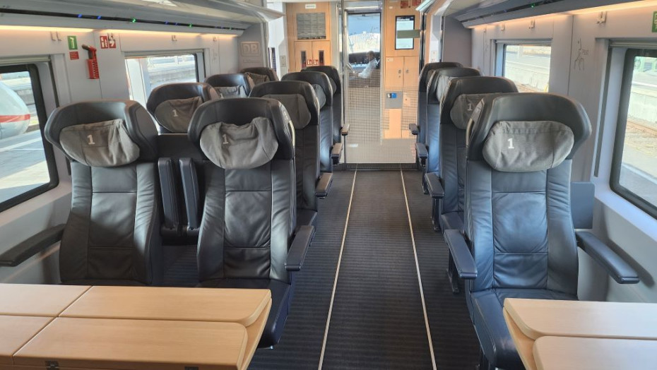 The benefits of travel in first class on European trains