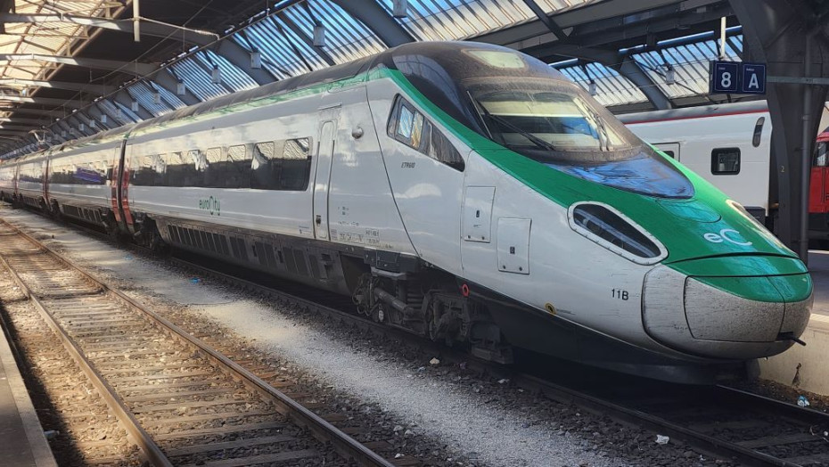 An Astoro train in Zurich