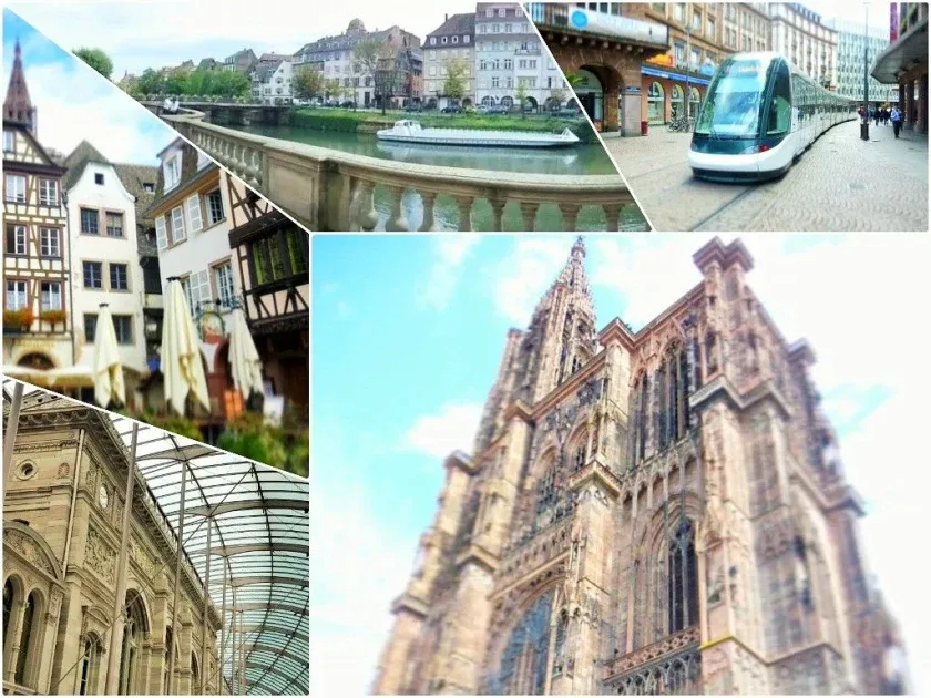 Stopping in Strasbourg on route from London to Italy by train