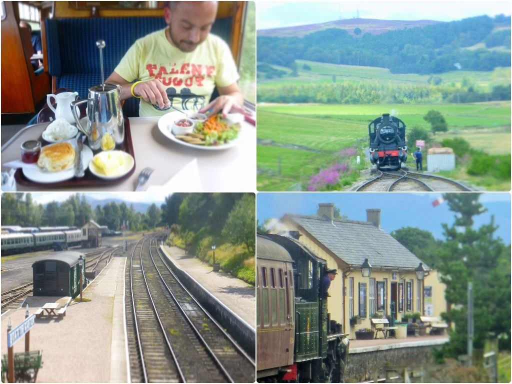 Day trips by train in Scotland