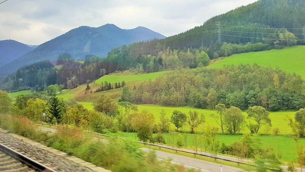 On the epic journey from Vienna to Ljubljana