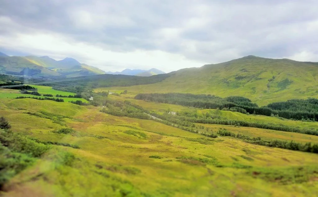 A typical majestic view while on the West Highland Line