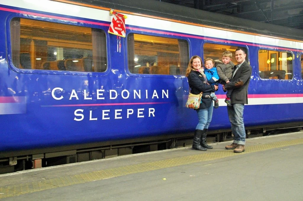 Travelling As A Family on the Caledonian Sleeper