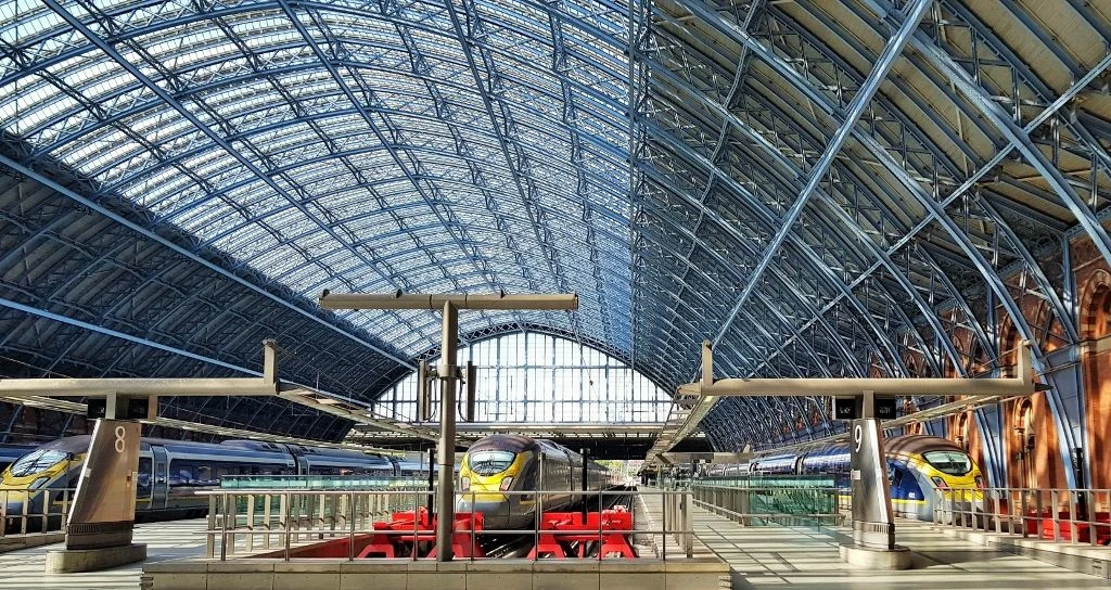 St Pancras is the start and end point of this rail pass itinerary