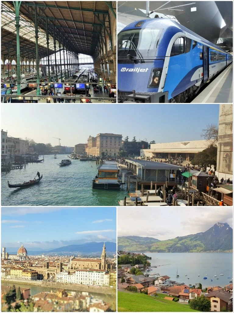 10 fabulous destinations, beautiful journeys but no additional fees on this Eurail and InterRail itinerary