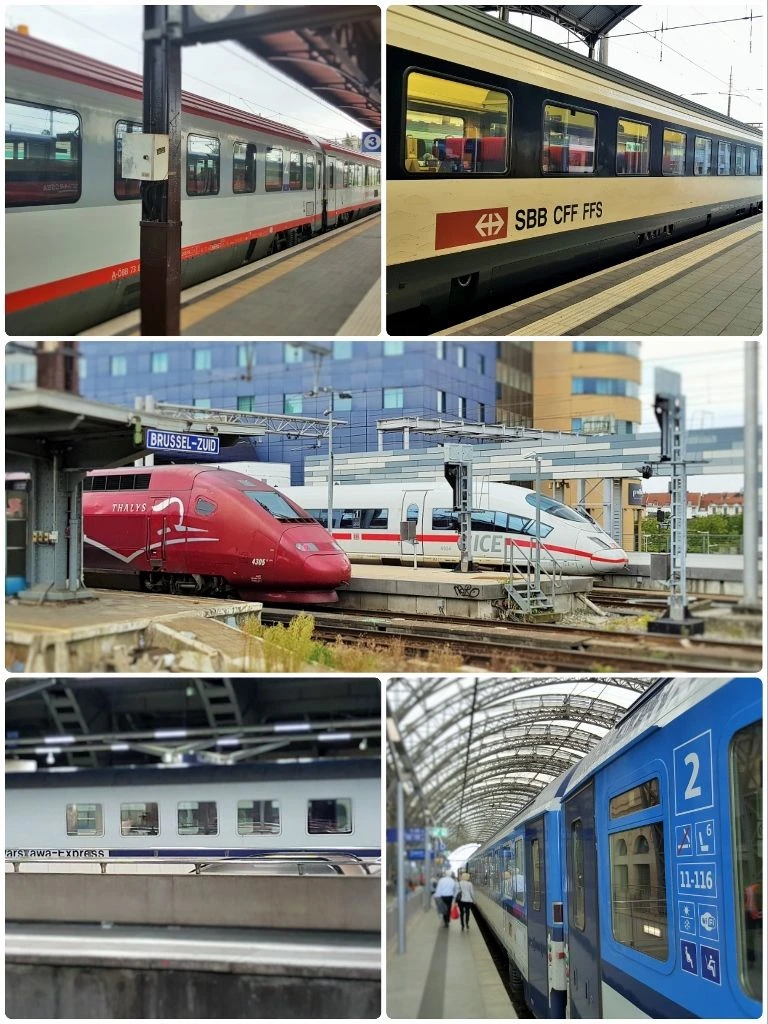 How to use rail passes on international trains from and to Germany