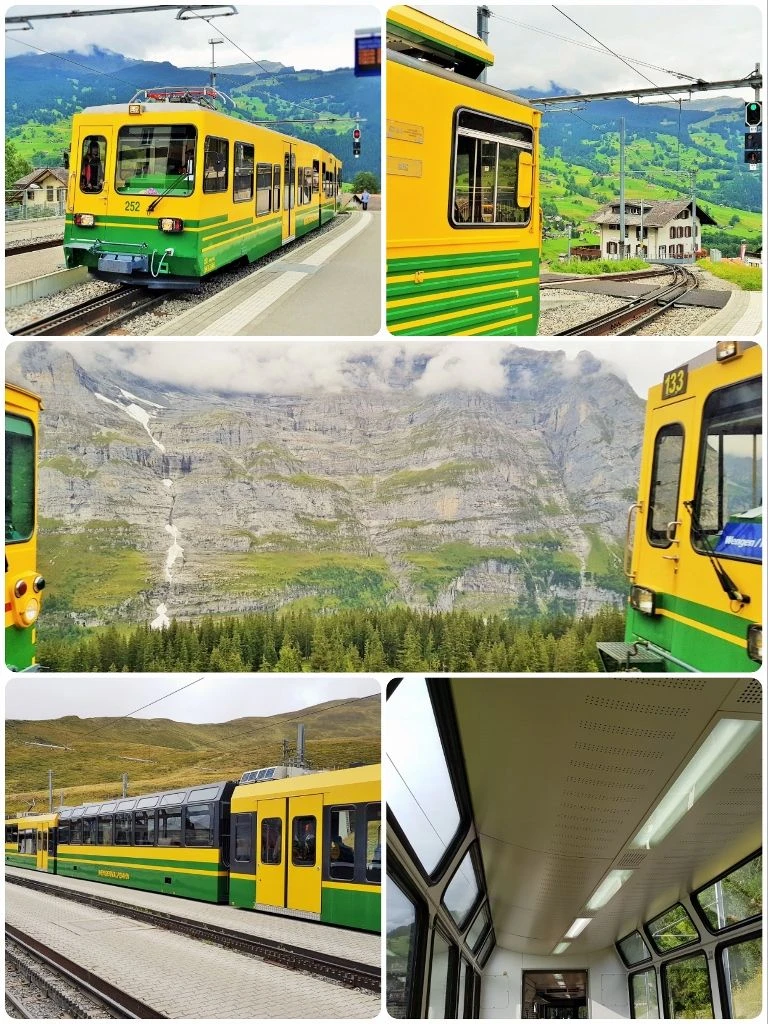 The Wengeralpbahn trains