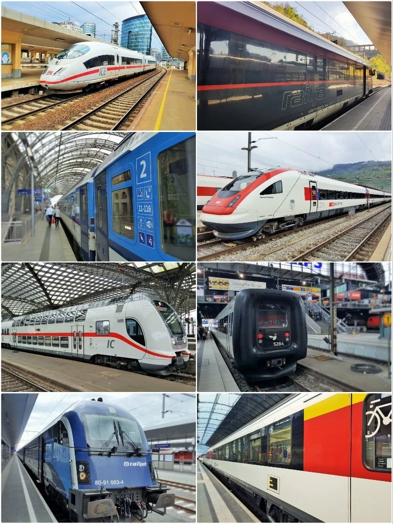 Train services on which seat reservations are optional
