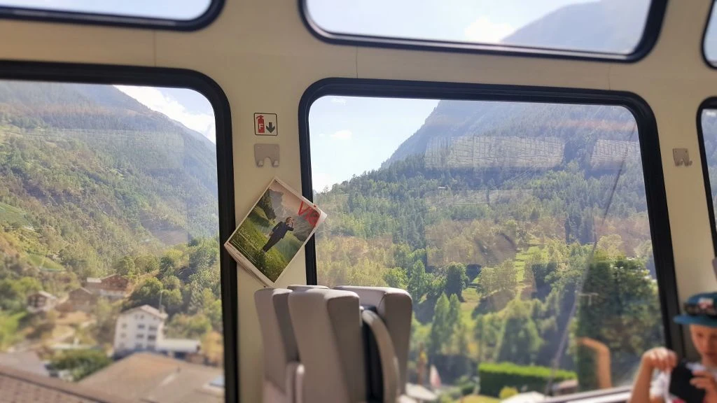 To Zermatt by train