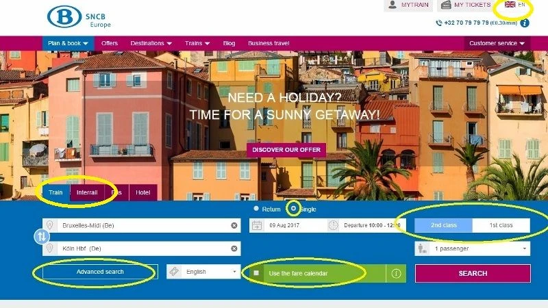How to Book Tickets on B-Europe - Step-by-Step