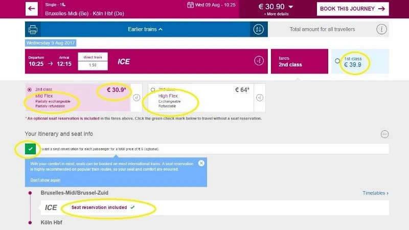 What to look out for when booking tickets with B Europe