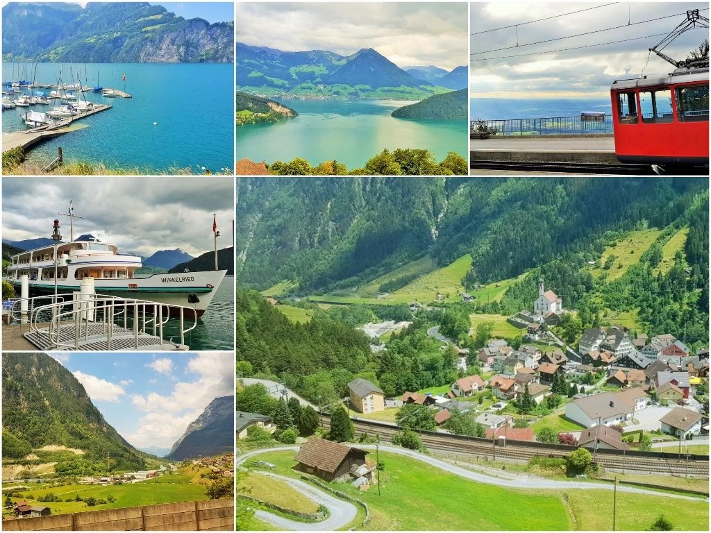 Take a day trip from Bellinzona to Lucerne