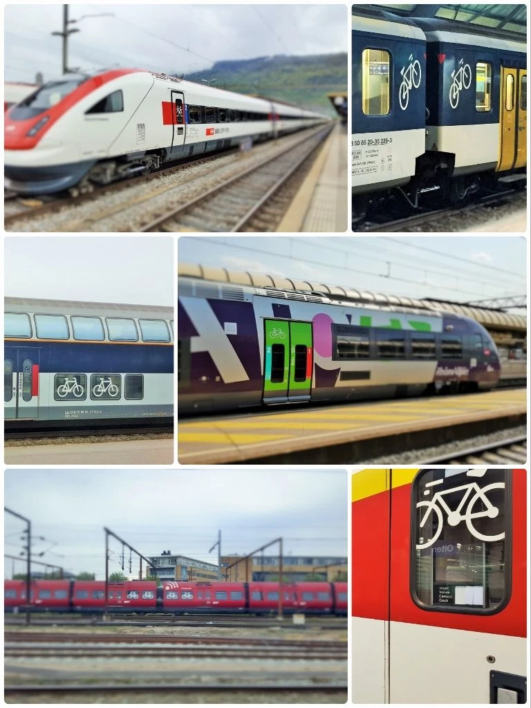 Taking bikes on trains in Europe