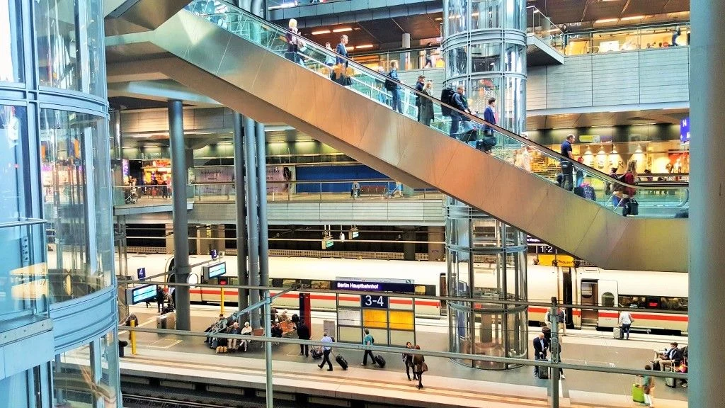 Berlin Hbf is one of Europe's most awe-inspiring stations