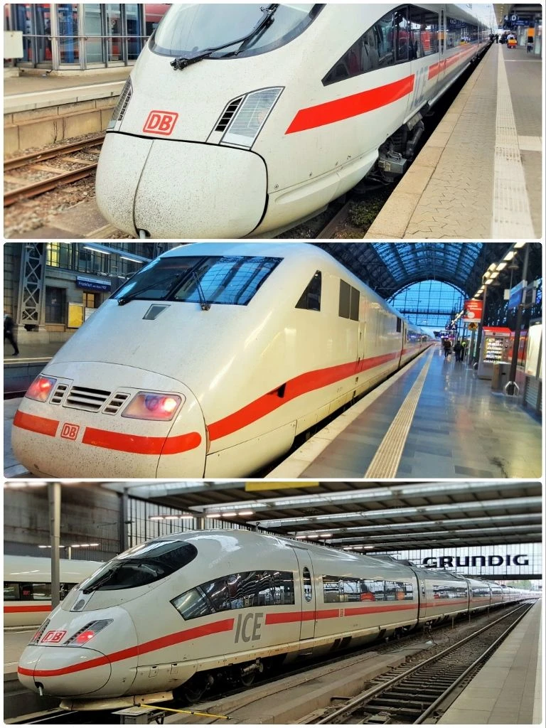 German ICE trains