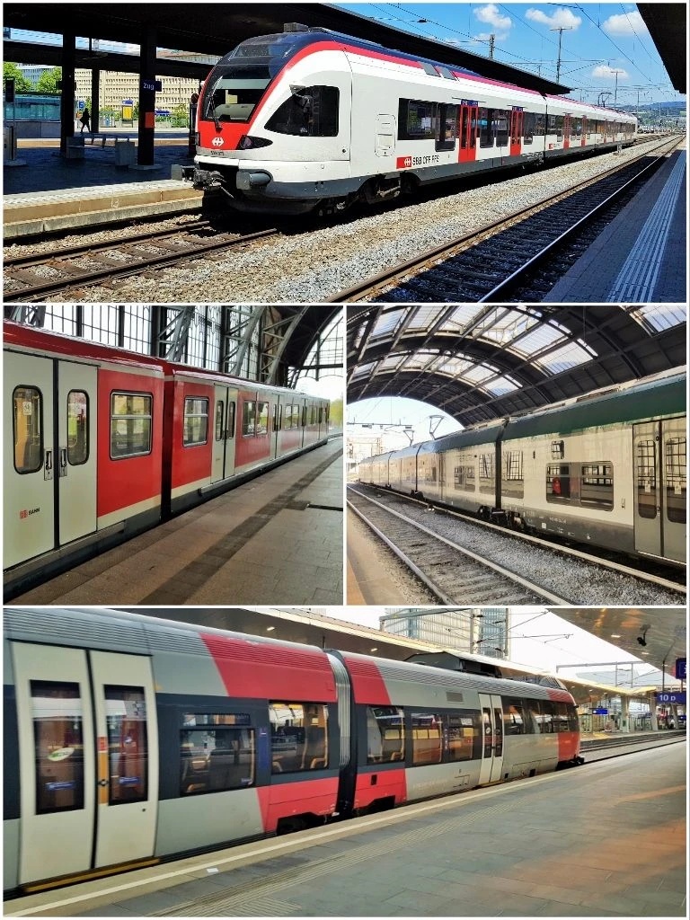 Local trains in Europe