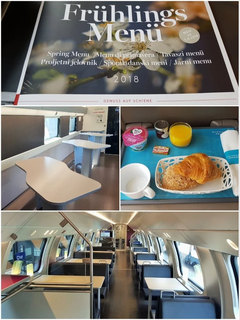 Food and drink on European trains