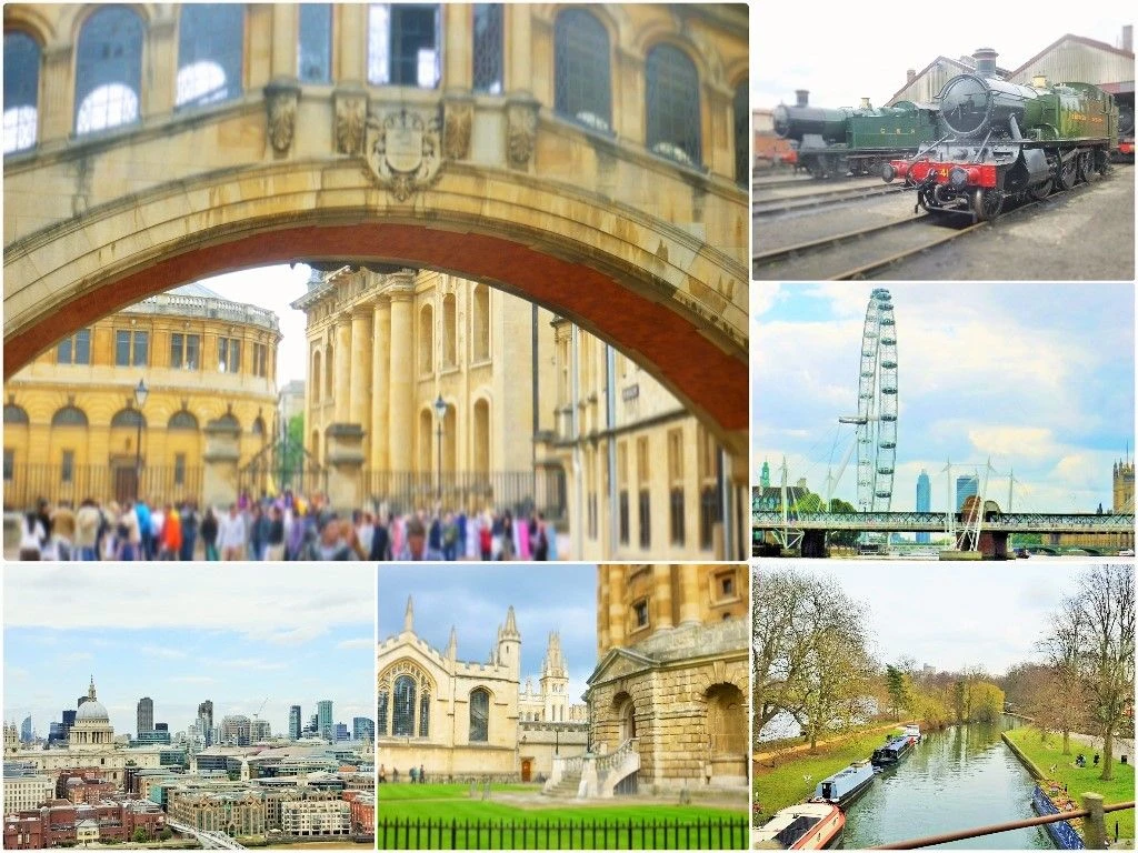 Holiday in Reading and explore by train