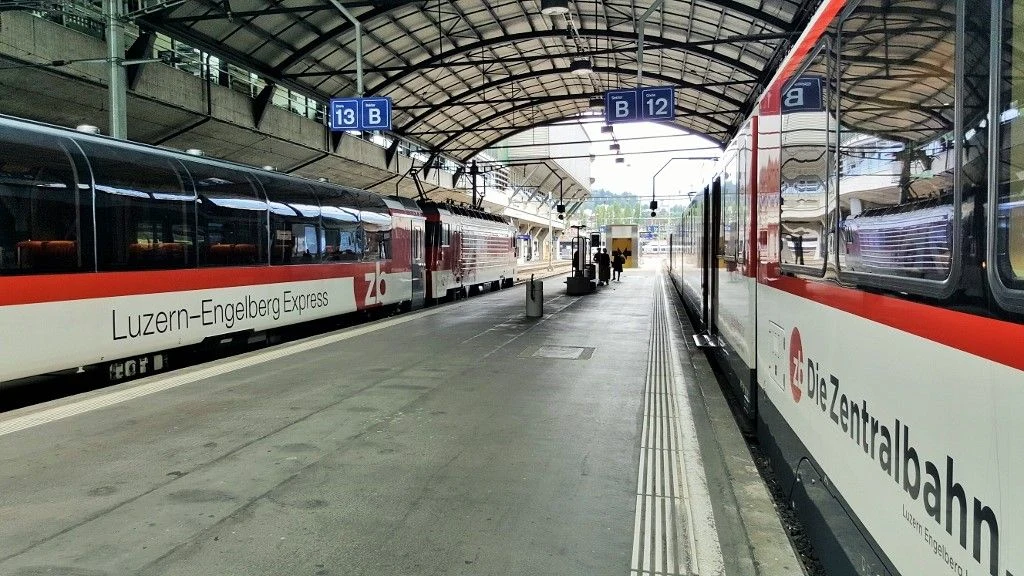 To Engleberg by train