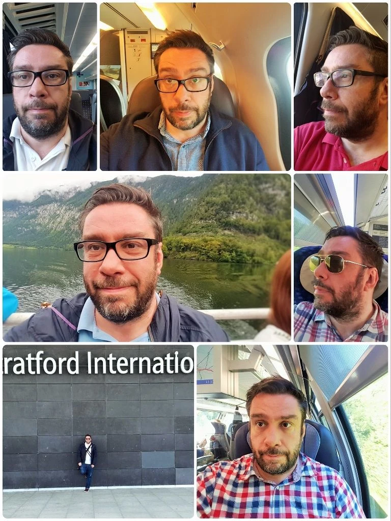 Simon On trains all over Europe