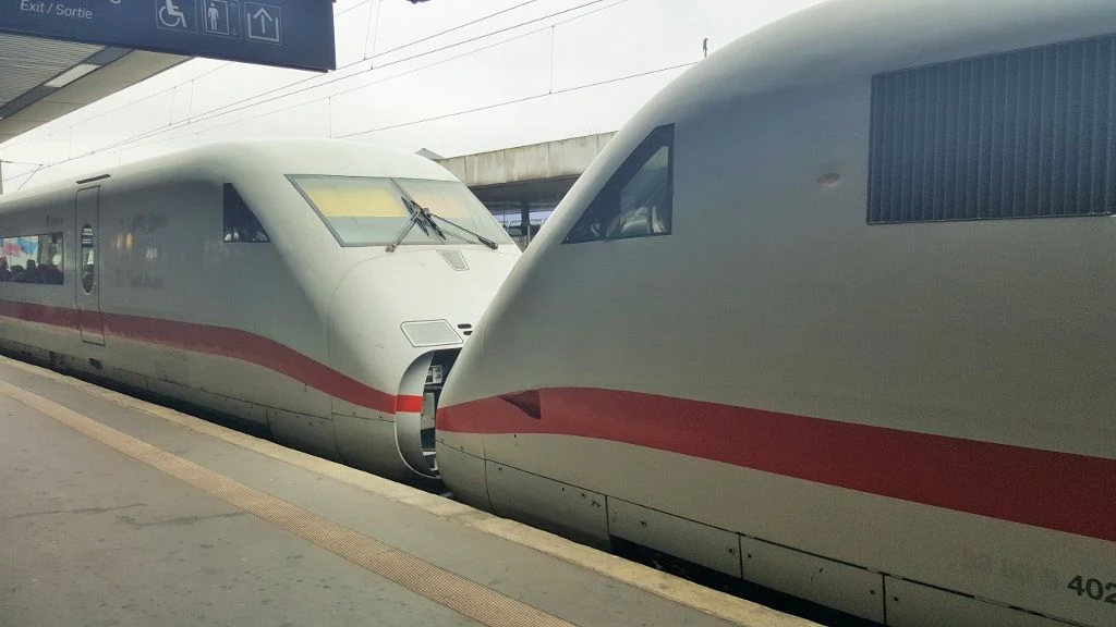 ICE 2 trains are included in this guide to German trains
