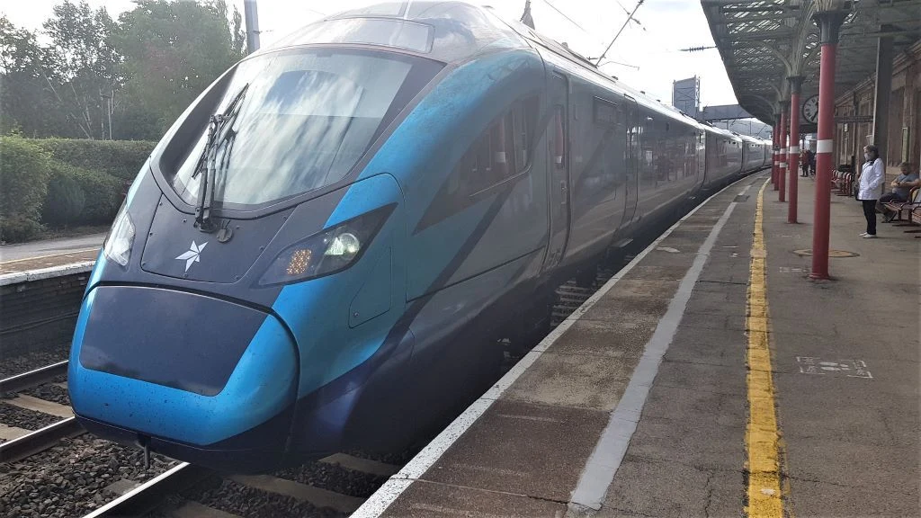 A Manchester to Edinburgh train