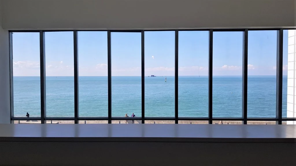 The Turner Contemporary Art Gallery is a 15 min walk from Margate station