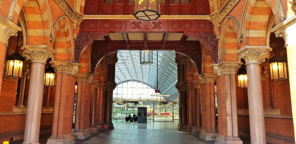 St Pancras as featured in The Crown